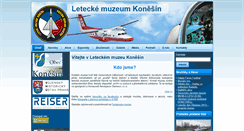 Desktop Screenshot of letecke-muzeum.cz