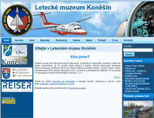Tablet Screenshot of letecke-muzeum.cz